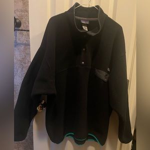 Men's Lightweight Synchilla® Snap-T® Fleece Pullover-Size XL-Black